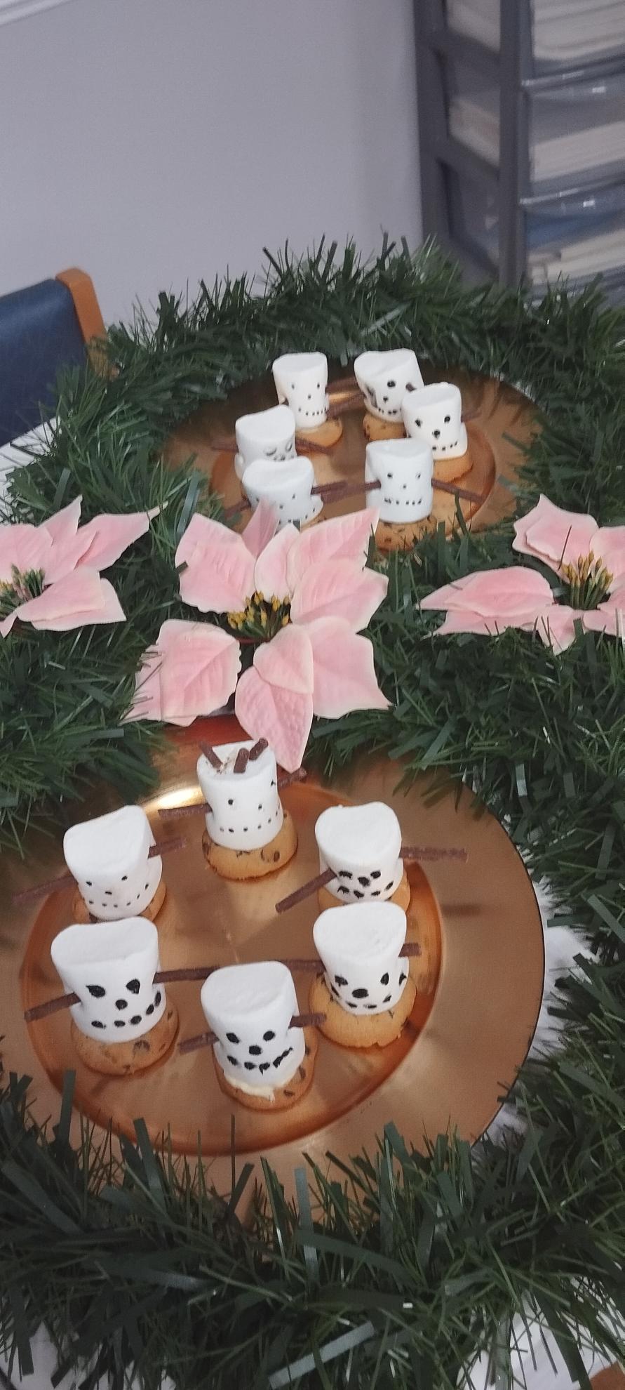 snowmen cookies