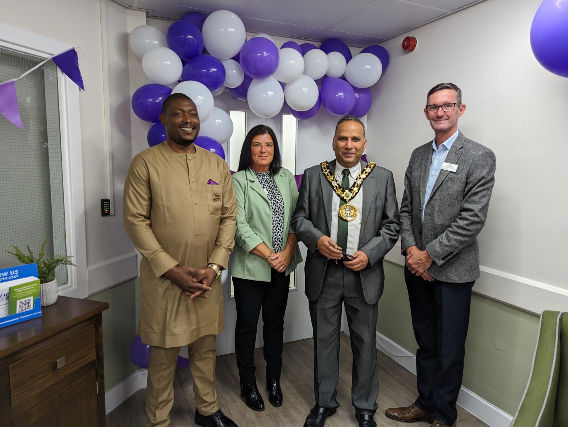 Official opening of Reconnect community at Langfield Care Home in Middleton