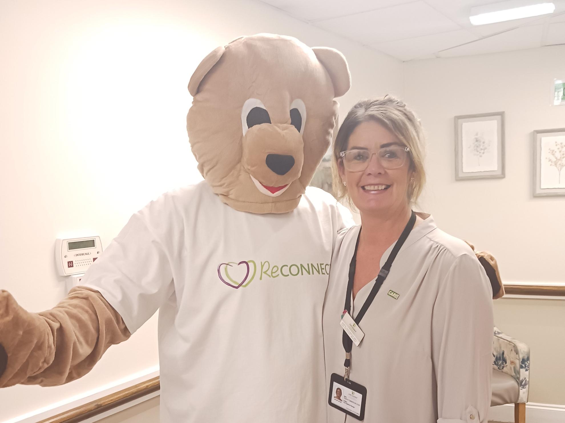 Archers Court Reconnect Bear with Home Manager Sharon