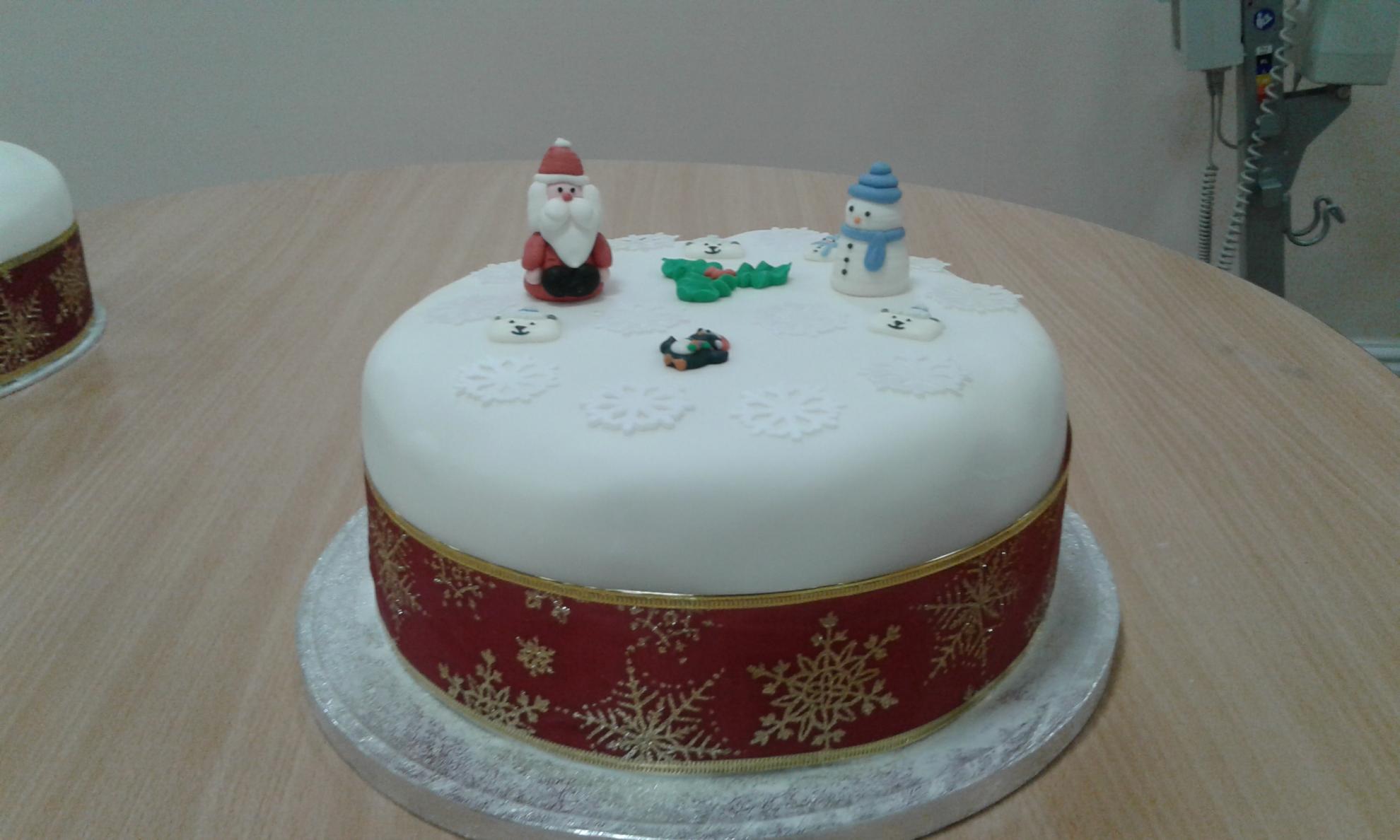 Cake made by Eaton Court Nursing Home