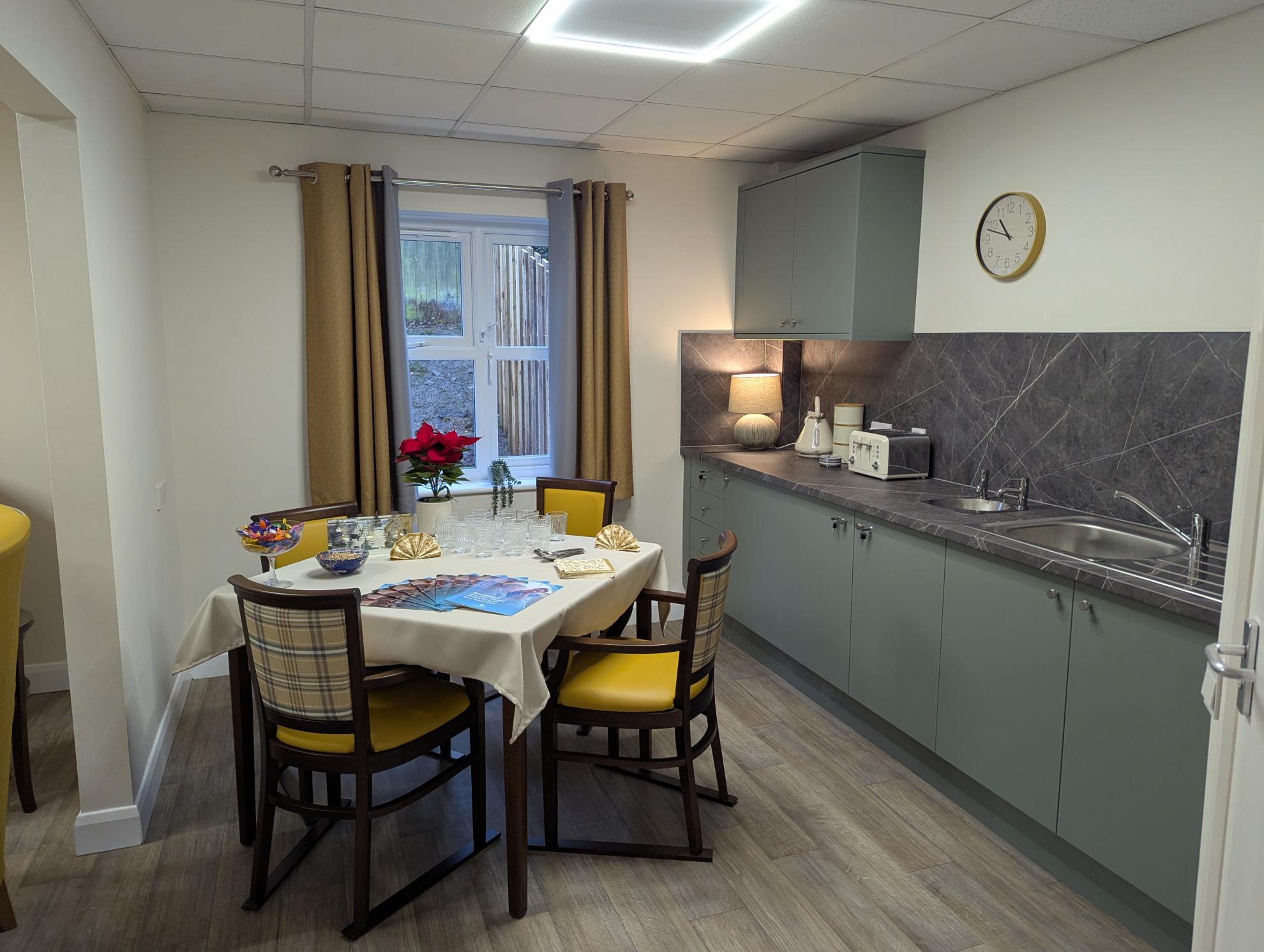 Kitchen residents can use freely