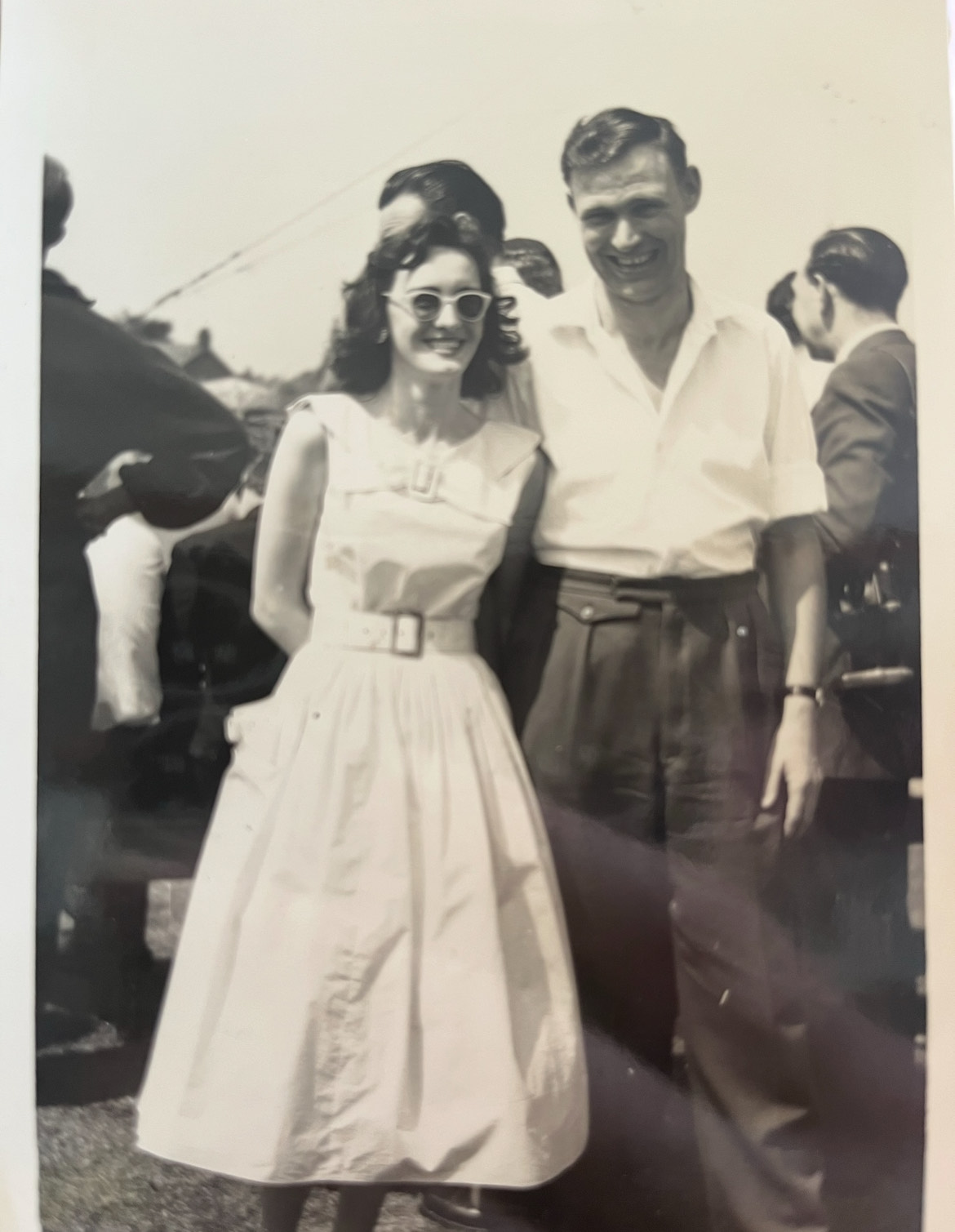 photo of couple smiling