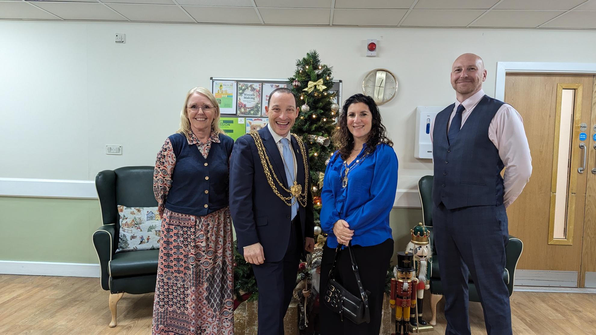 Opening ceremony at Paisley Lodge Care Home in Leeds