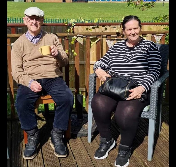 Peter and Kathleen at Archers Court Care Home in Sunderland