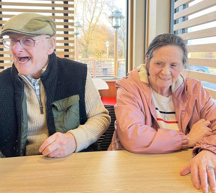 Peter and Kathleen at Archers Court Care Home in Sunderland