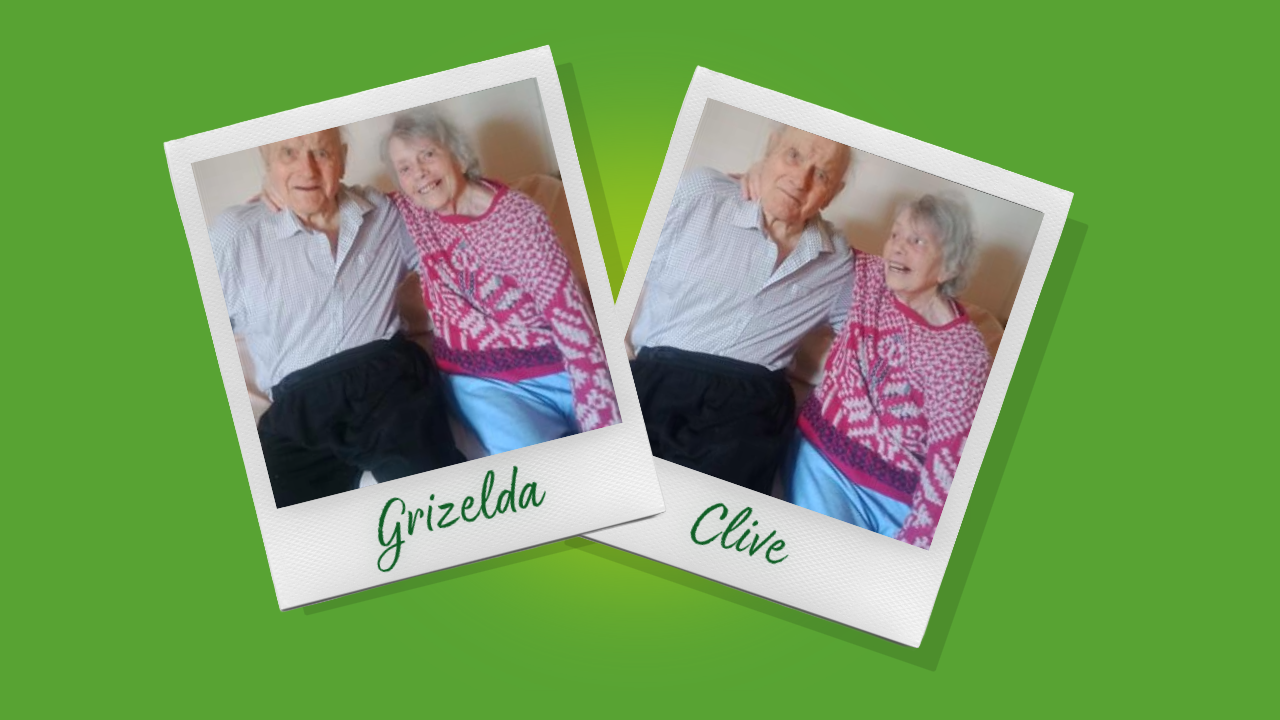Grizelda and Clive, brother and sister residents at Chatsworth Lodge Care Home in Chesterfield