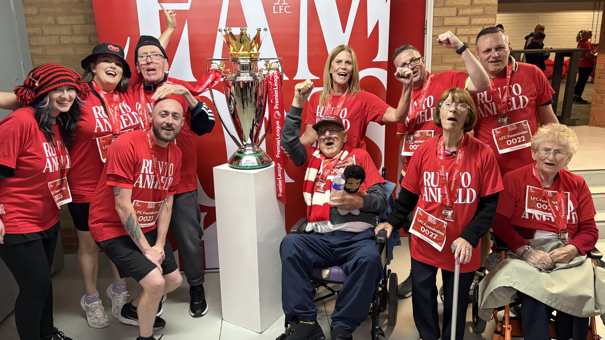 Thornton Hall and Lodge Care Home take on Run to Anfield 5k