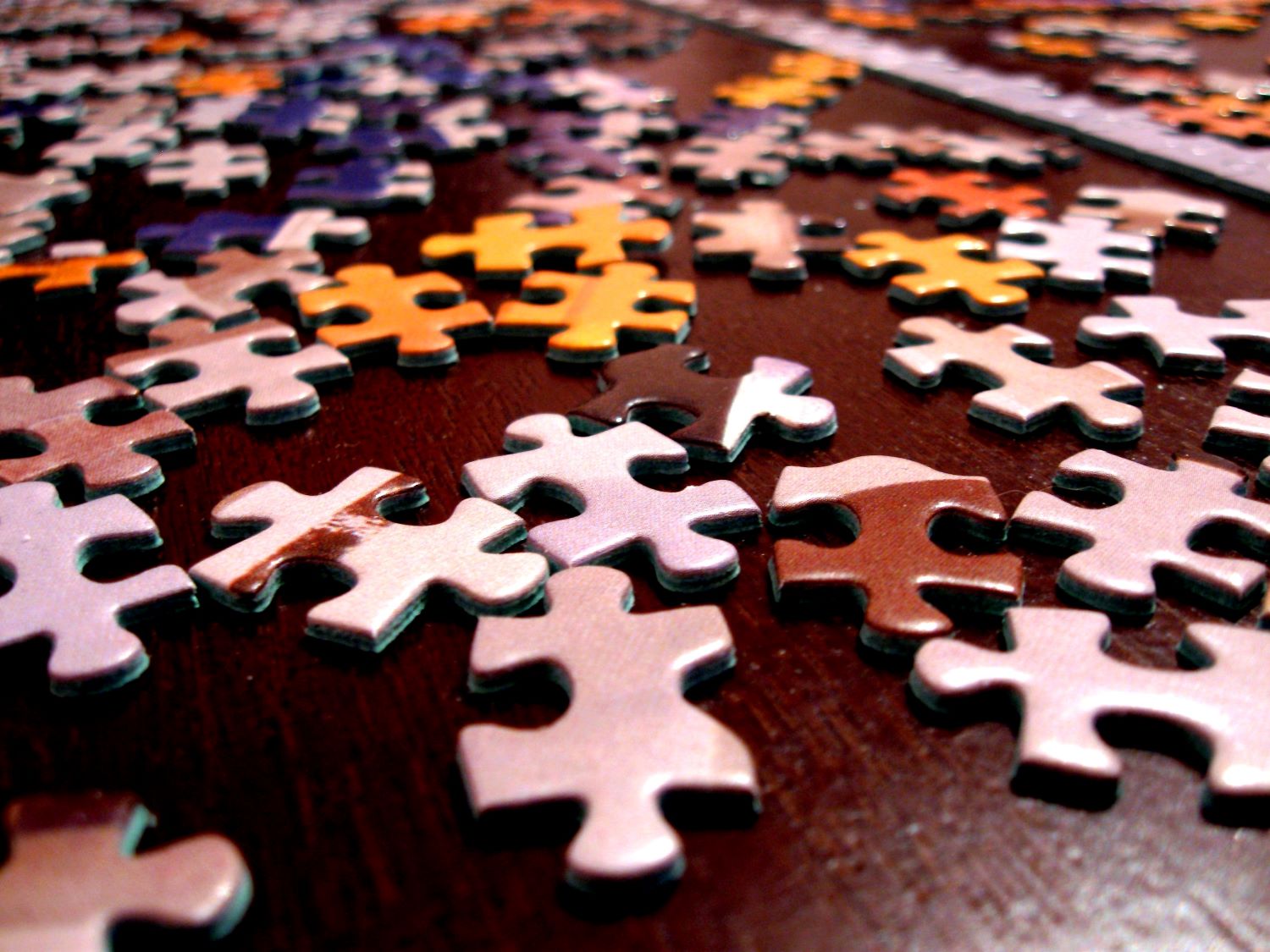 Jigsaw puzzle for senior people 