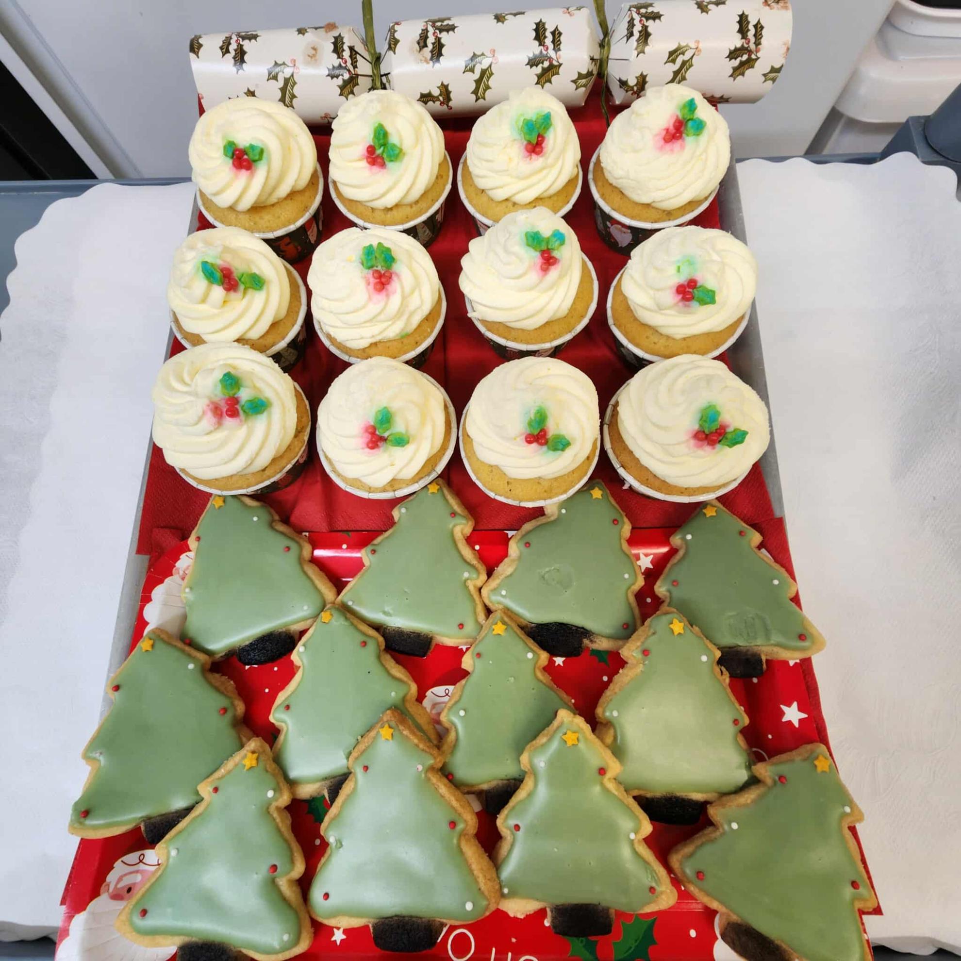 cupcakes and cookies