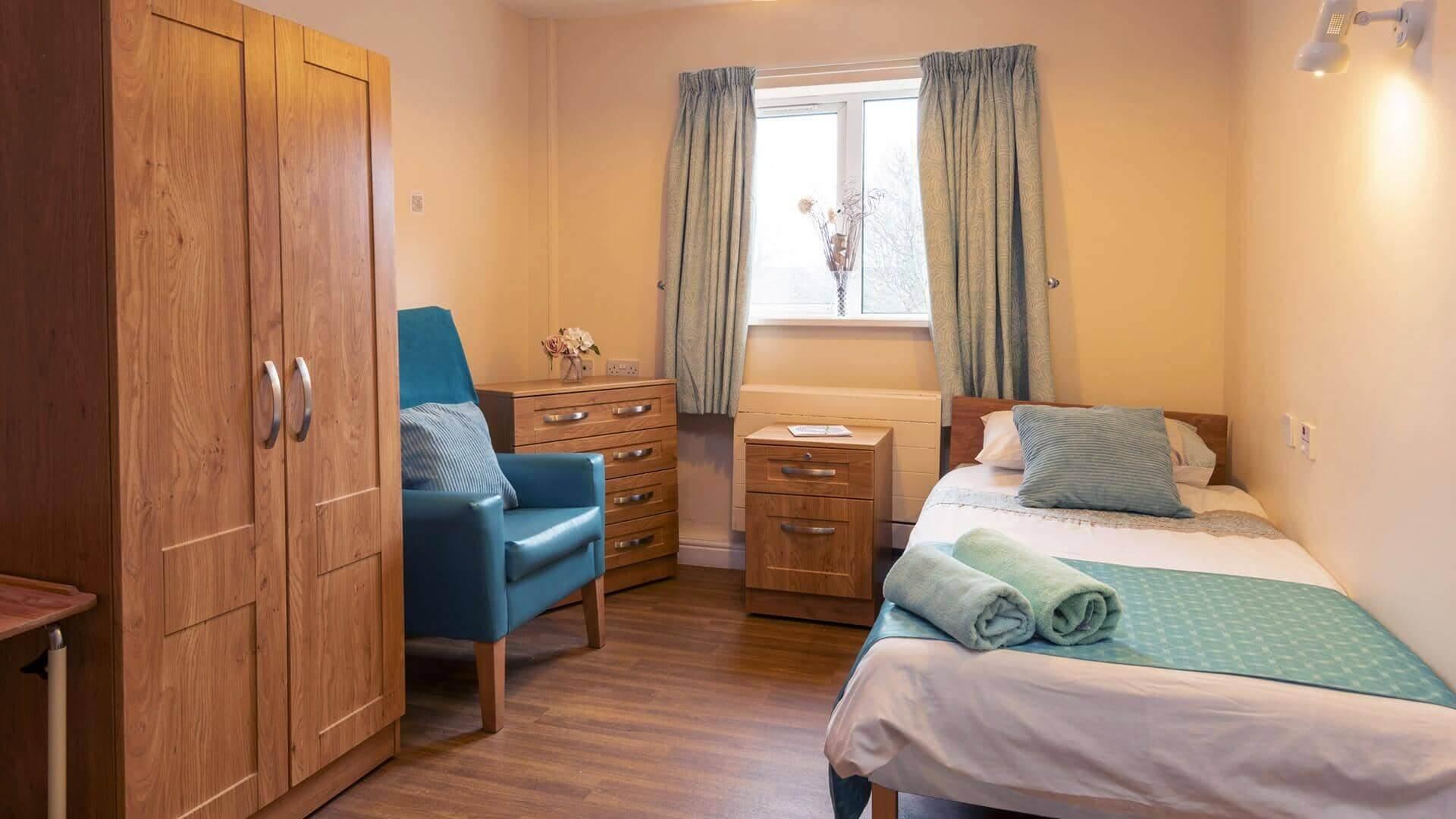 Riverdale care home bedrooms 