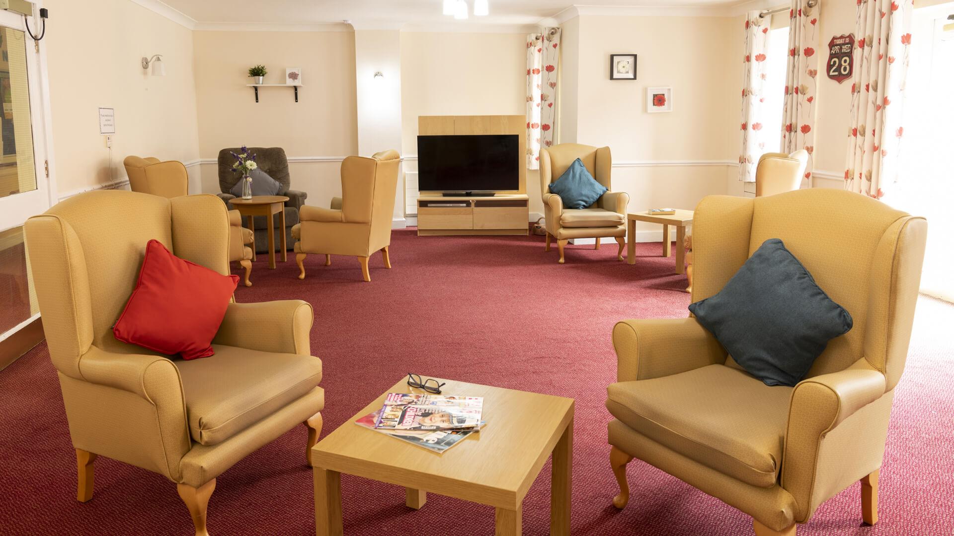 Middleton Park Lodge nursing home Lounge 