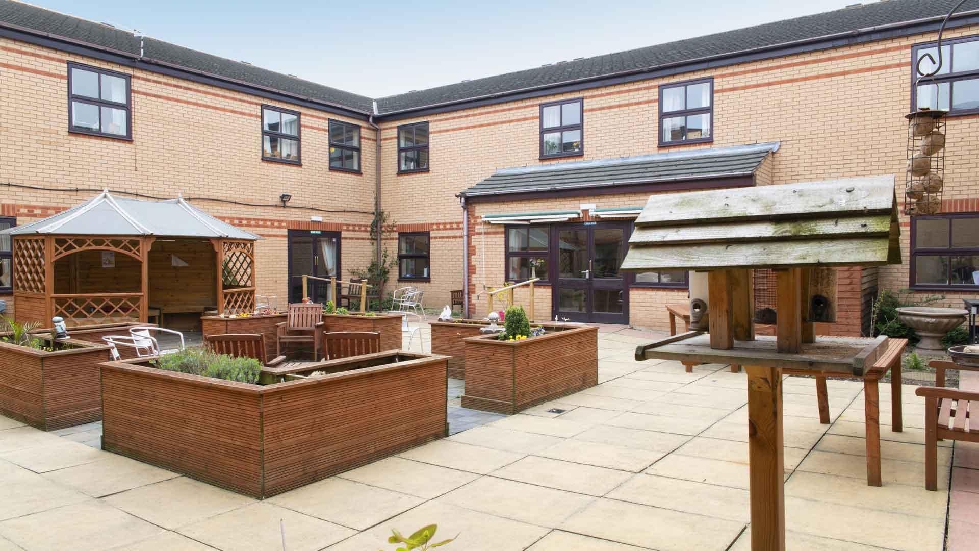 langfield care home in middleton garden