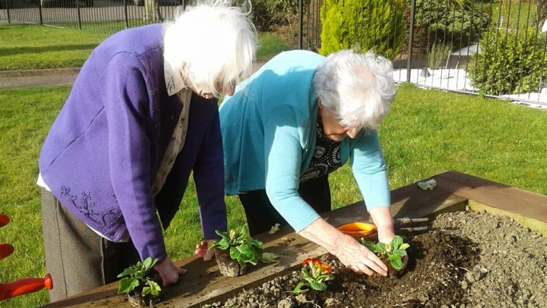 grimsby residents gardening
