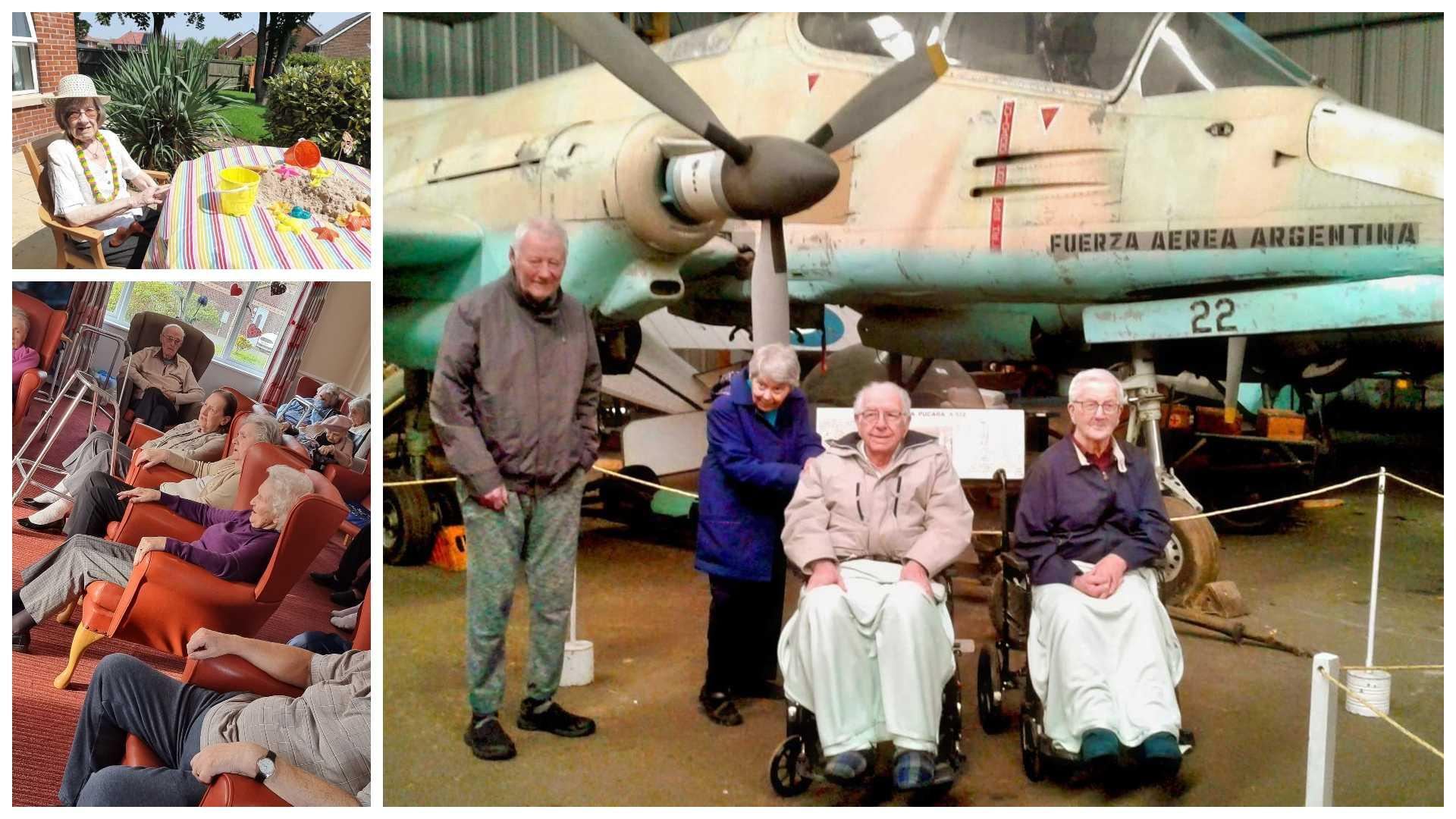 care home residents day trip