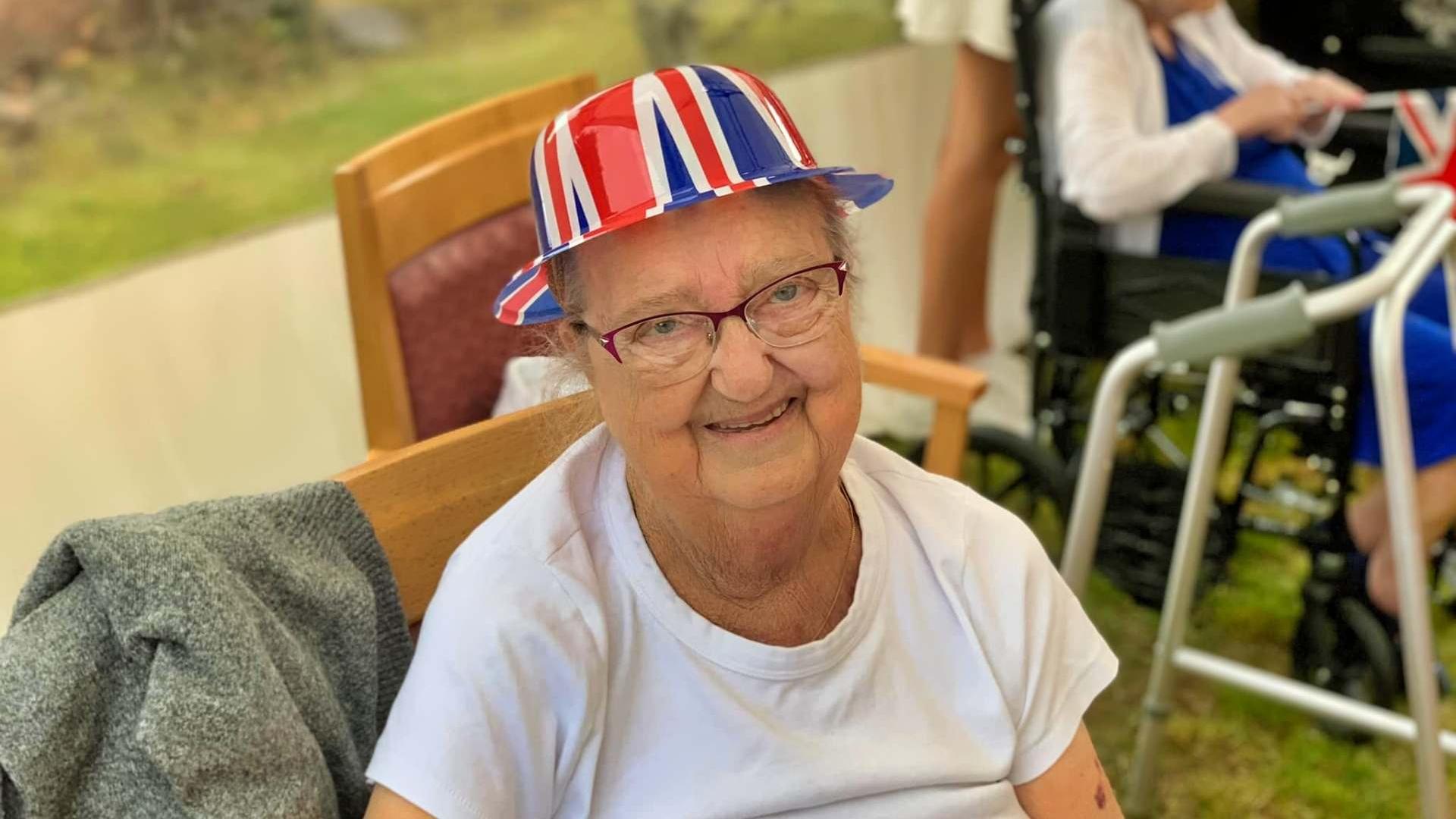 resident at Lofthouse Grange and Lodge care home in wakefield