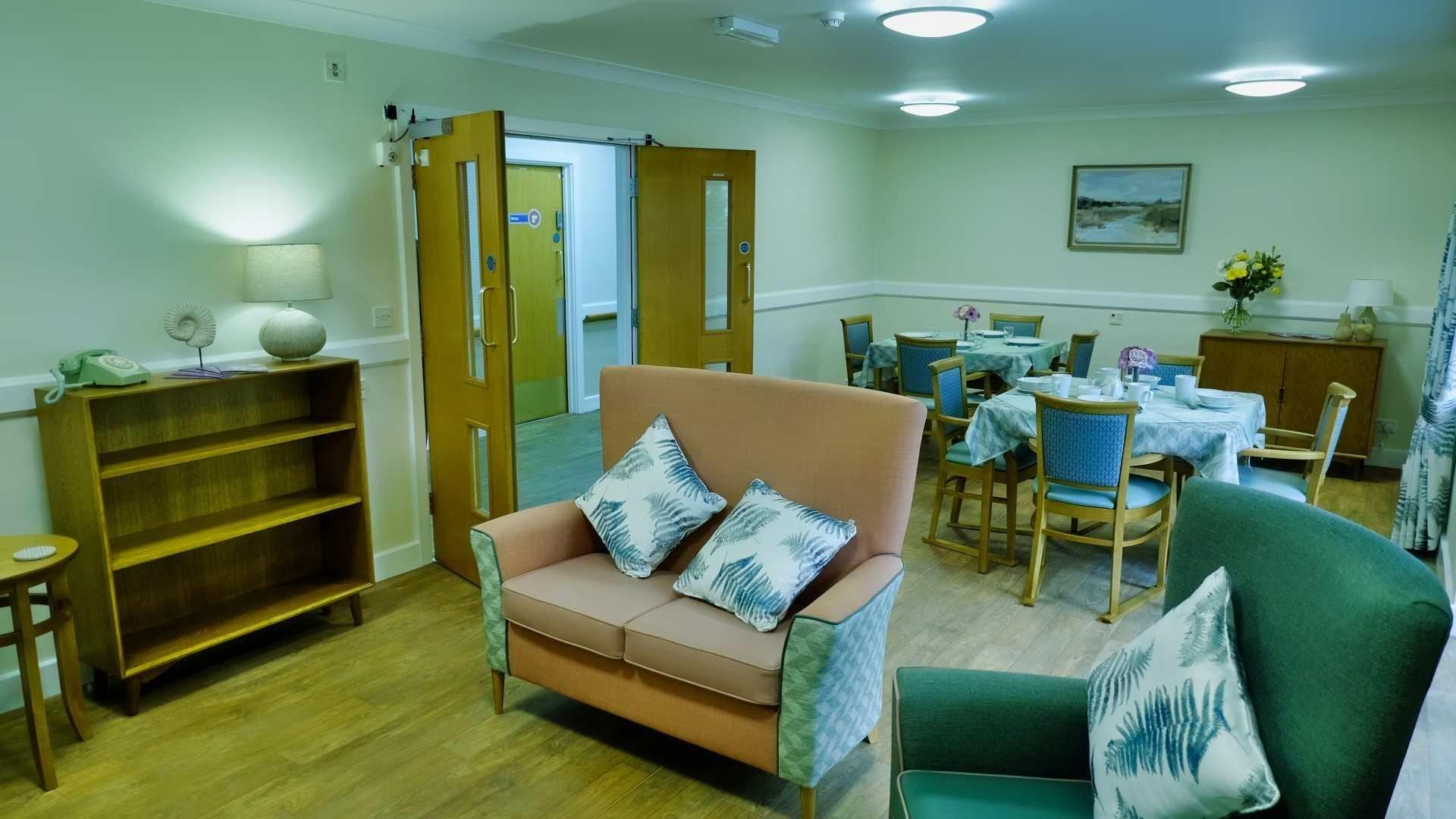 dementia care lounge at paisley lodge
