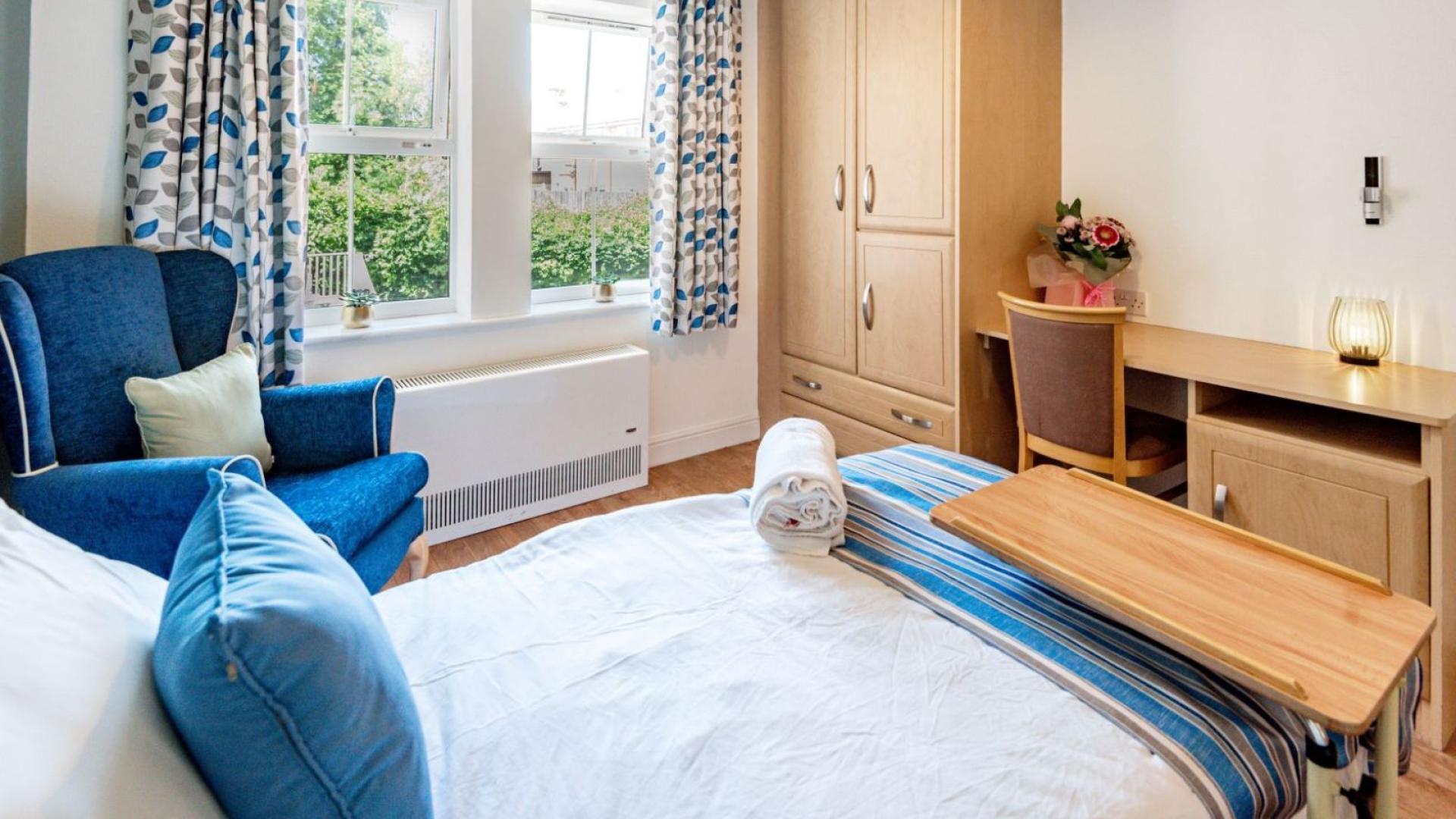 Bedroom at Penwortham Grange and Lodge Care Home 