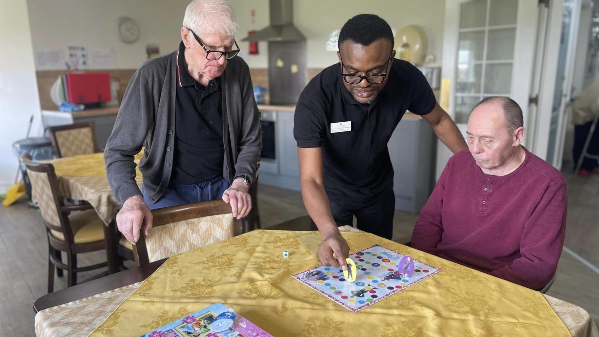 Residents at Archers Court Care Home in Sunderland