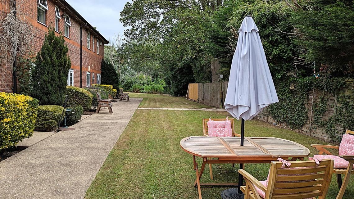 Photo of garden area