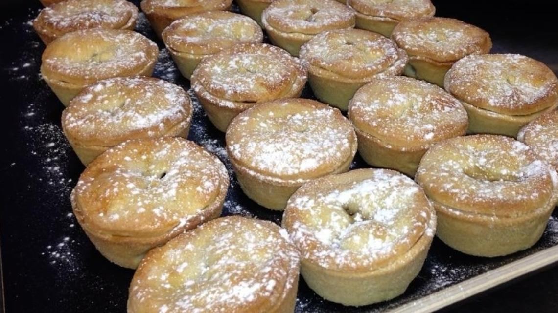 Fresh mince pies at Orchard Care Homes