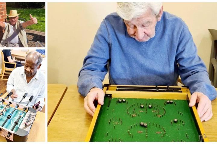 gaming at our care homes