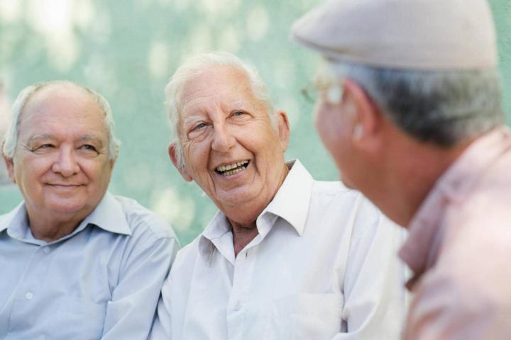 Men Laughing
