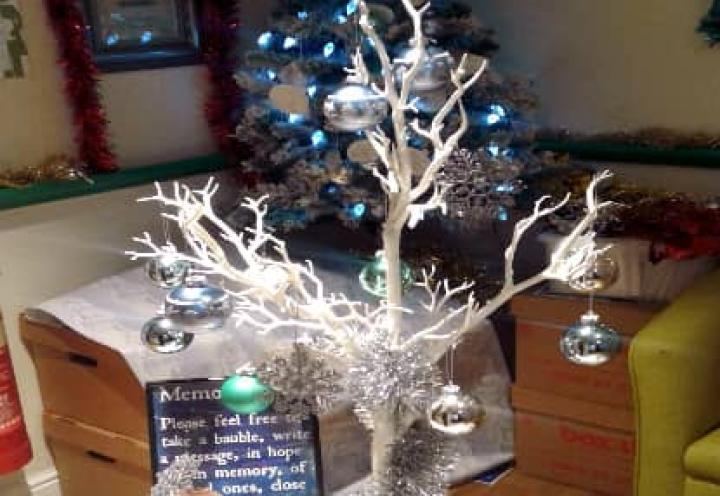 memory tree at castleford lodge. 