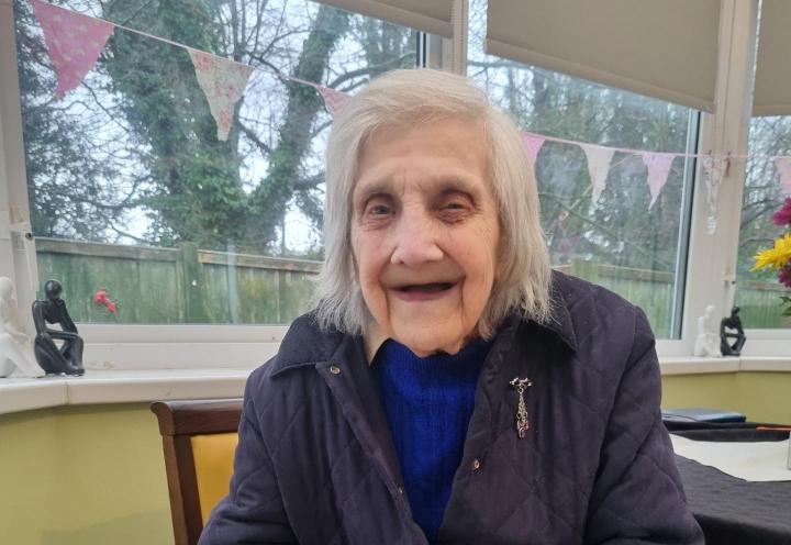 Kath, resident at Chatsworth Lodge Care Home