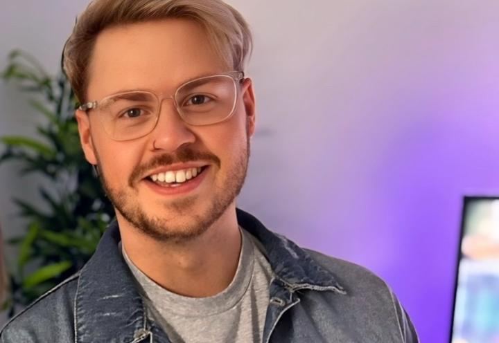 Jamie Ashton smiling at the camera