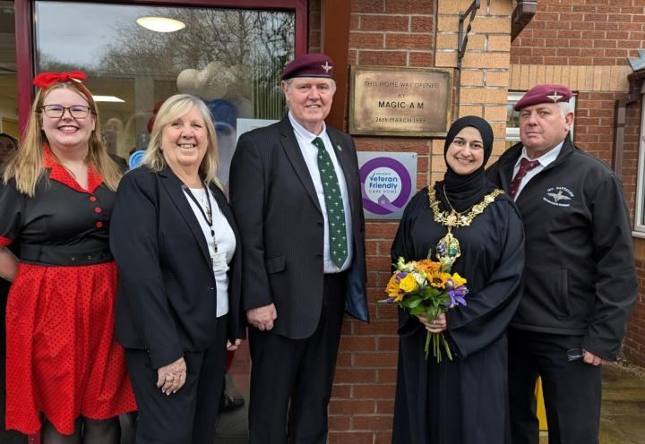 Cherry Trees Care Home in Rotherham celebrates VFF accreditation