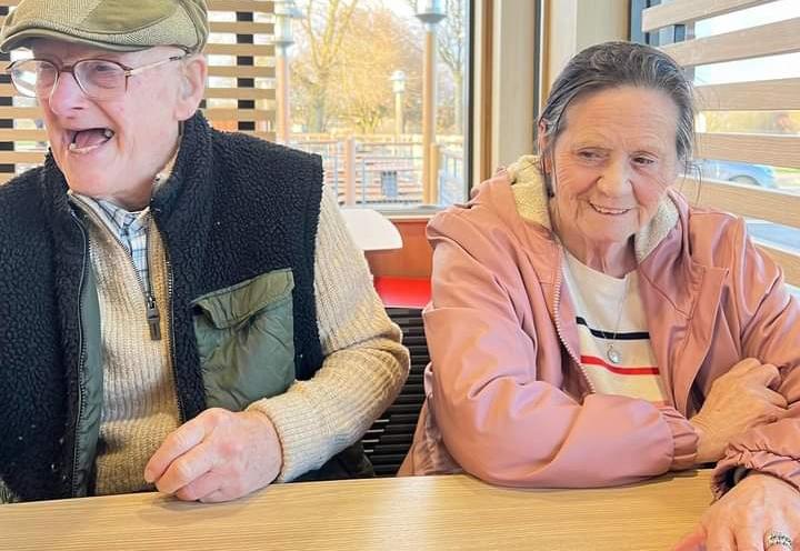 Peter and Kathleen at Archers Court Care Home in Sunderland