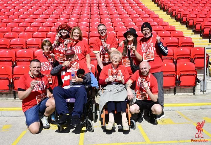 Thornton Hall and Lodge Care Home complete Run to Anfield