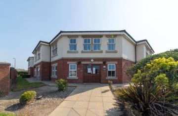 Fleetwood Hall Care Home Entrance