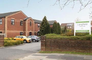 Langfield care home in manchester
