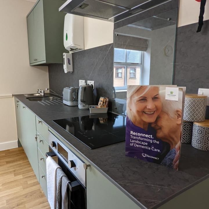 Kitchenette at Middleton Park Lodge Nursing Home in Leeds 