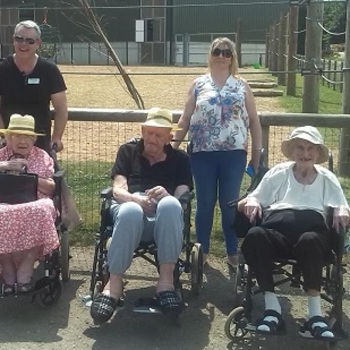group of staff