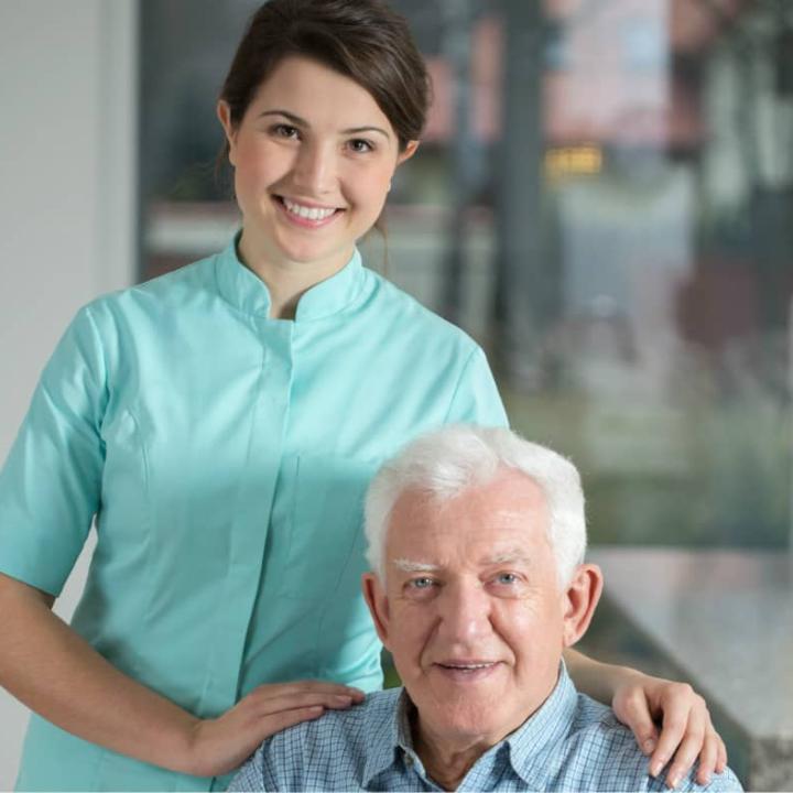 resident and staff